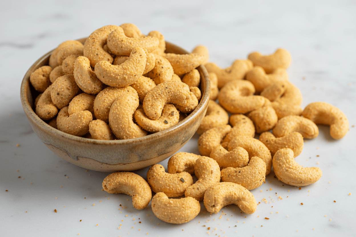 Visnacks Cashew Nuts – Salt & Pepper, Peri Peri & Mexican Cheese Seasoning - Grandsell